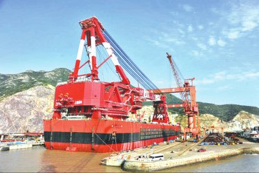 舞陽鋼板應用于“振華3